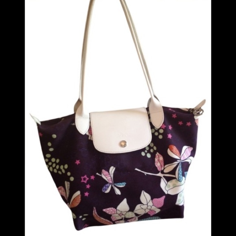 Long Champ floral Bag - Picture 2 of 5